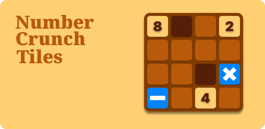 Gameplay screenshot of Number Crunch Tiles